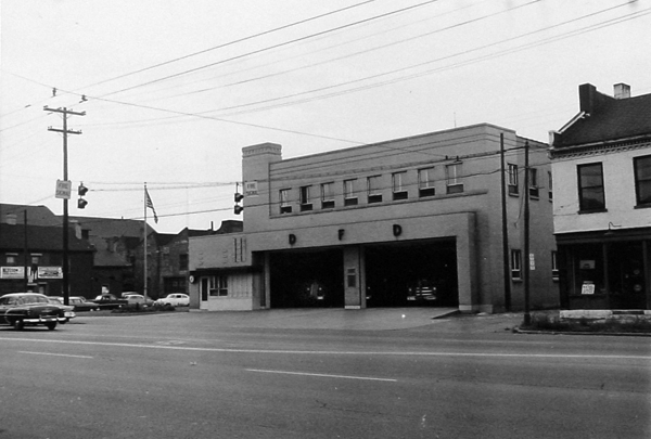 Fire Station #2, Third & Keowee 1957